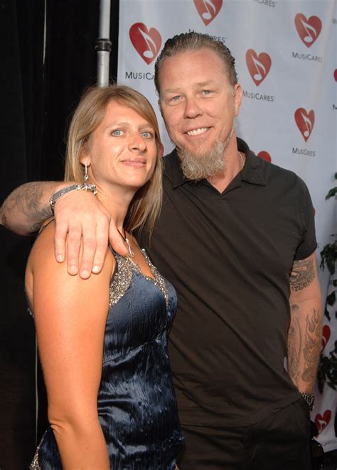 james hetfield wife